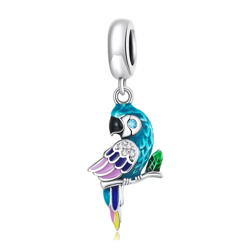 (immagine per) Charm Pendente tipo Pandora Pappagallo - SCC2271