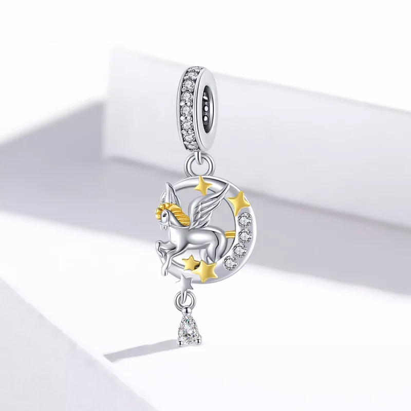 (immagine per) Charm Pendente tipo Pandora Pegaso - SCC1736 - Visualizza 2