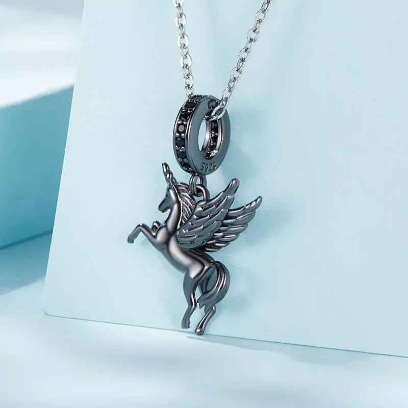 (immagine per) Charm Pendente tipo Pandora Pegaso - SCC2389 - Visualizza 2