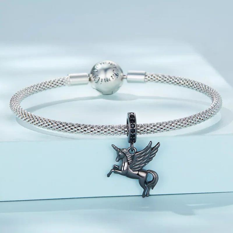 (immagine per) Charm Pendente tipo Pandora Pegaso - SCC2389 - Visualizza 3