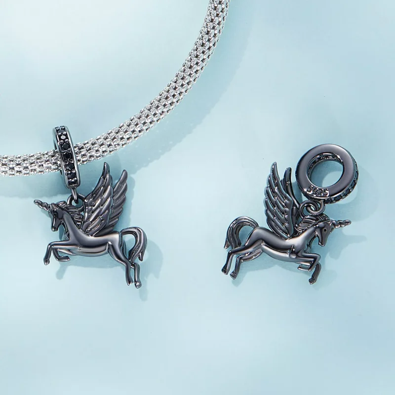 (immagine per) Charm Pendente tipo Pandora Pegaso - SCC2389 - Visualizza 4