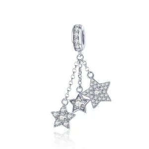 (immagine per) Charm Pendente tipo Pandora Pentagrammi - SCC881