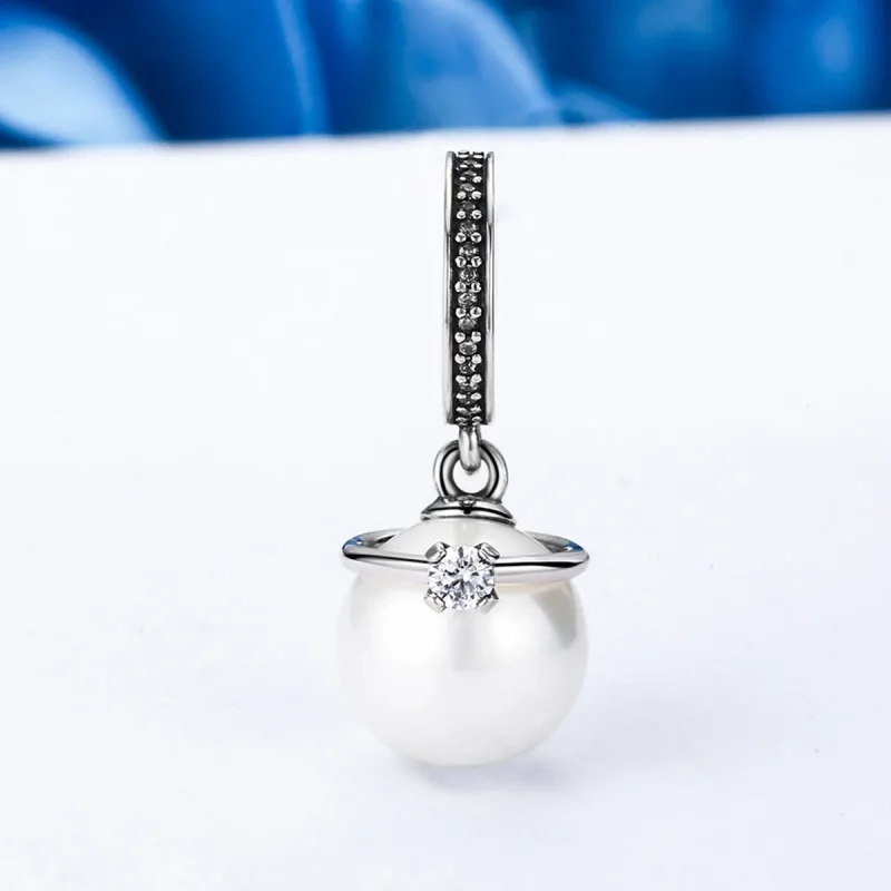 (immagine per) Charm Pendente tipo Pandora Perle eleganti - SCC137 - Visualizza 3