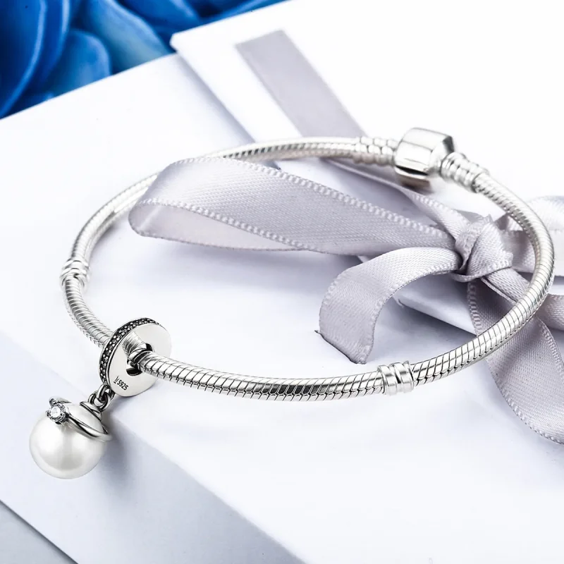 (immagine per) Charm Pendente tipo Pandora Perle eleganti - SCC137 - Visualizza 5