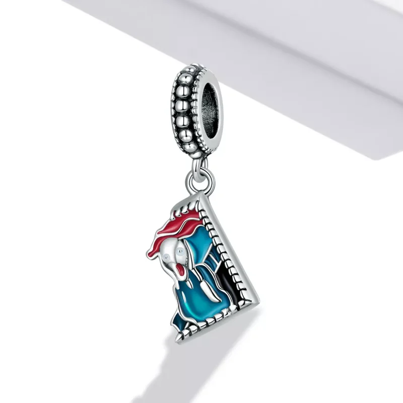 (immagine per) Charm Pendente tipo Pandora Persona che grida - SCC2081 - Visualizza 2