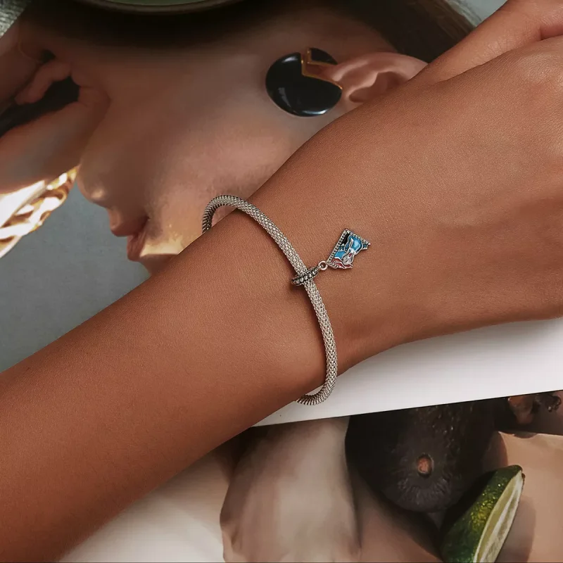 (immagine per) Charm Pendente tipo Pandora Persona che grida - SCC2081 - Visualizza 5