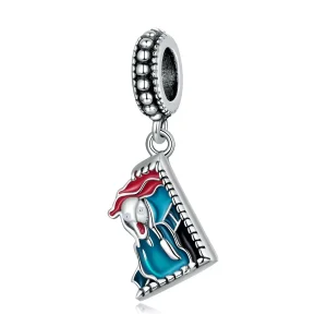 (immagine per) Charm Pendente tipo Pandora Persona che grida - SCC2081
