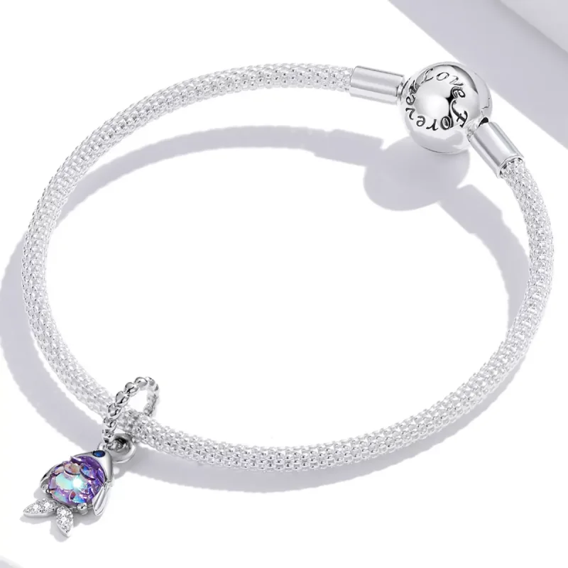 (immagine per) Charm Pendente tipo Pandora Pesce da sogno - SCC2033 - Visualizza 3