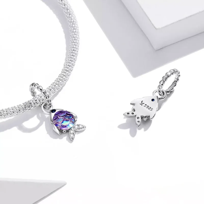 (immagine per) Charm Pendente tipo Pandora Pesce da sogno - SCC2033 - Visualizza 4
