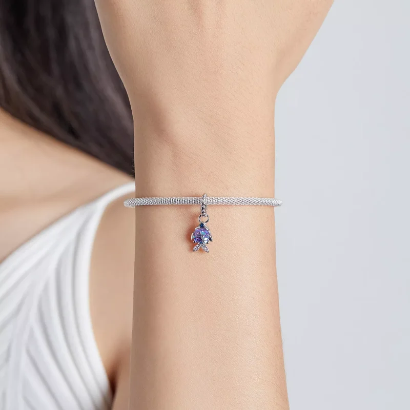 (immagine per) Charm Pendente tipo Pandora Pesce da sogno - SCC2033 - Visualizza 5