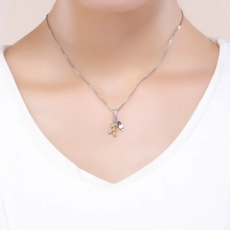 (immagine per) Charm Pendente tipo Pandora Piacevole estate - SCC770 - Visualizza 5