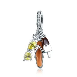 Charm Pendente tipo Pandora Piacevole estate - SCC770 (immagine per) Charm Pendente tipo Pandora Piacevole estate - SCC770