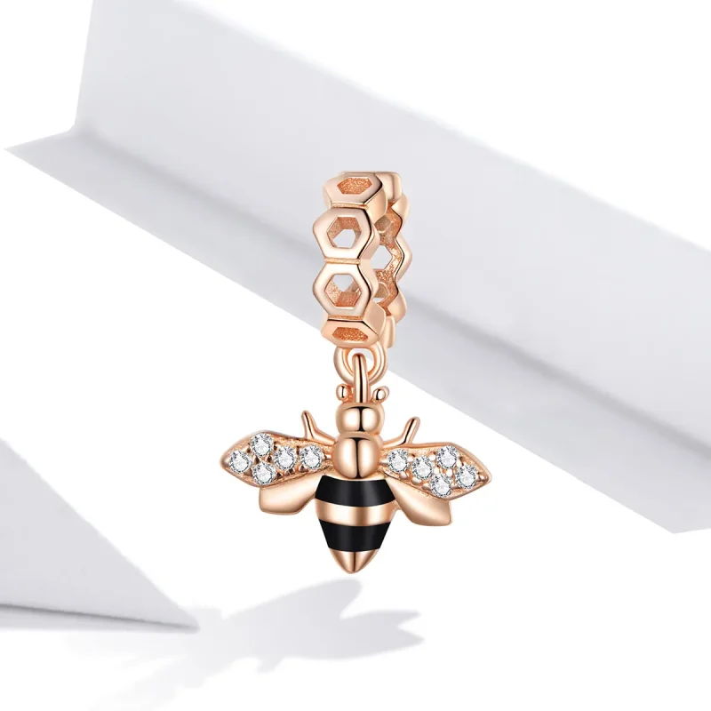 (immagine per) Charm Pendente tipo Pandora Piccola ape - BSC370 - Visualizza 2