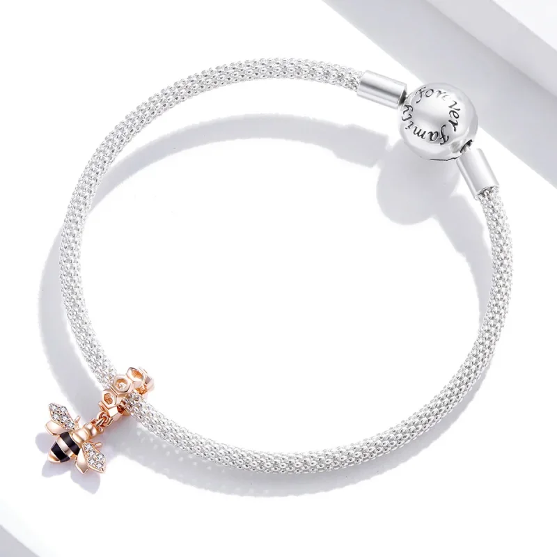 (immagine per) Charm Pendente tipo Pandora Piccola ape - BSC370 - Visualizza 3