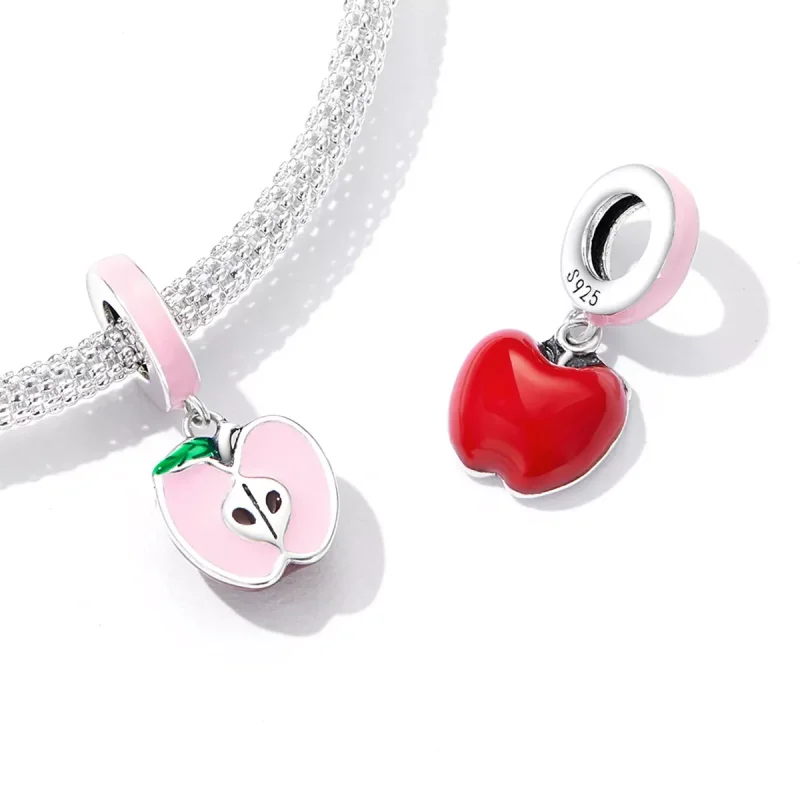 (immagine per) Charm Pendente tipo Pandora Piccola mela - SCC2226 - Visualizza 5