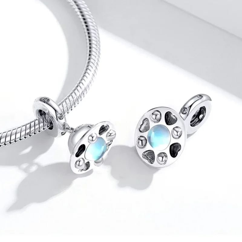 (immagine per) Charm Pendente tipo Pandora Piccola navicella spaziale - SCC1696 - Visualizza 4