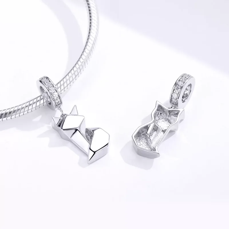 (immagine per) Charm Pendente tipo Pandora Piccola volpe - BSC108 - Visualizza 4