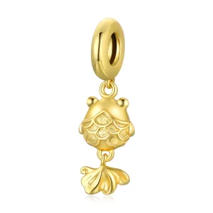 (immagine per) Charm Pendente tipo Pandora Piccolo pesce rosso - SCC2048