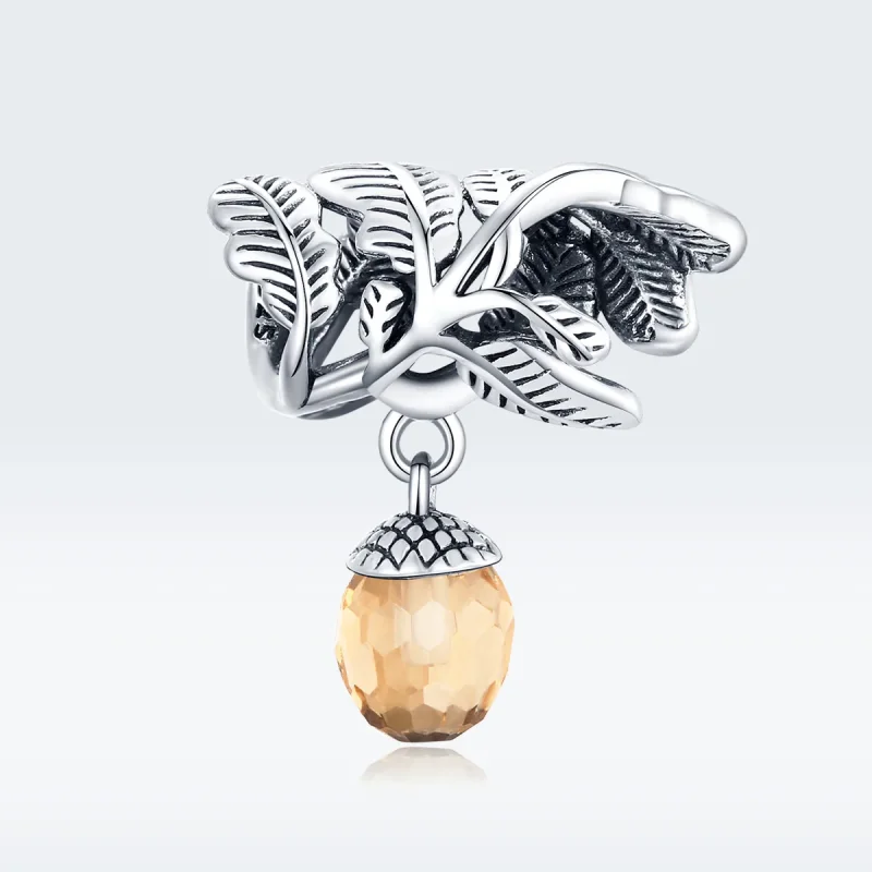 (immagine per) Charm Pendente tipo Pandora Pigna fortunata - BSC336 - Visualizza 5