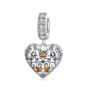 Charm Pendente tipo Pandora Pigne Di Vite - SCC1600 (immagine per) Charm Pendente tipo Pandora Pigne Di Vite - SCC1600