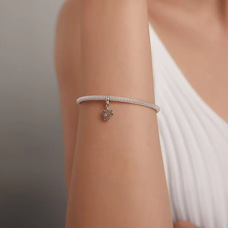 (immagine per) Charm Pendente tipo Pandora Puzzle di moda - SCX133 - Visualizza 5