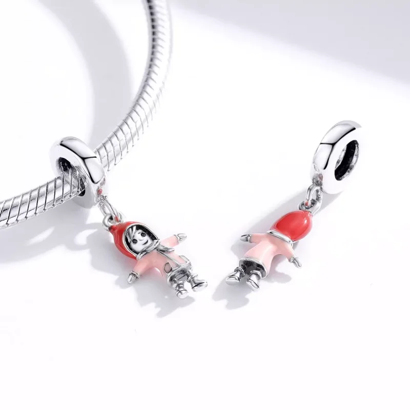 (immagine per) Charm Pendente tipo Pandora Ragazza solare - SCC1353 - Visualizza 2