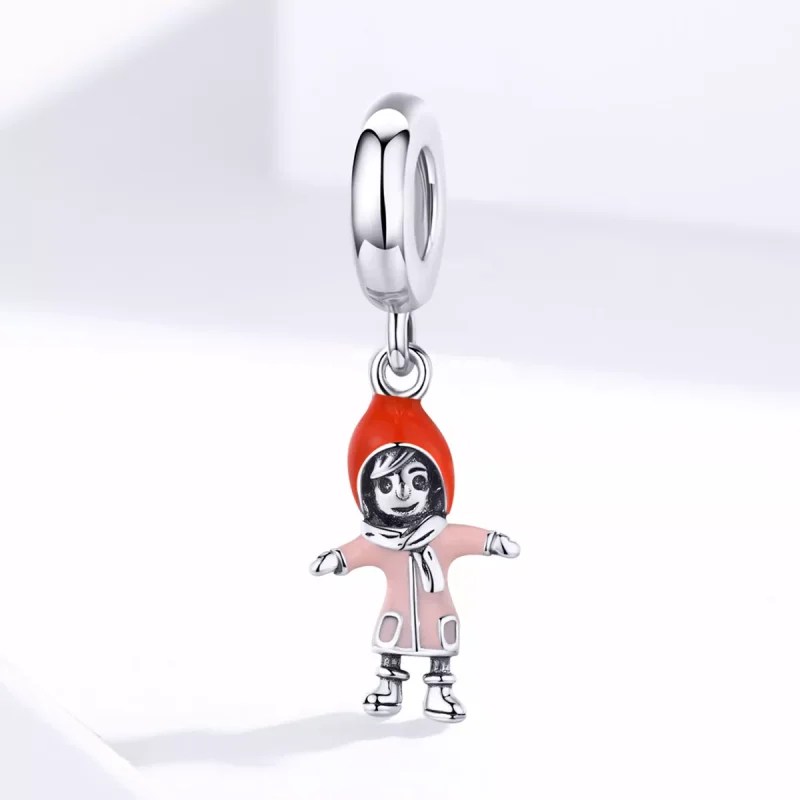 (immagine per) Charm Pendente tipo Pandora Ragazza solare - SCC1353 - Visualizza 3