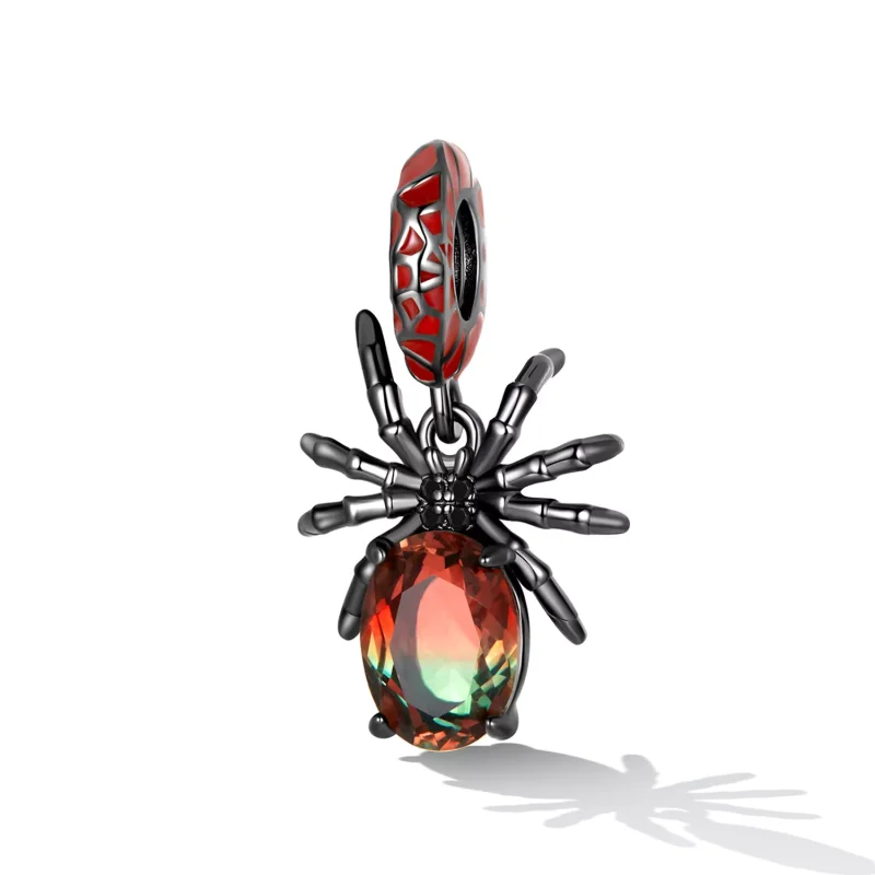 (immagine per) Charm Pendente tipo Pandora Ragno Oscuro - SCC2292 - Visualizza 2
