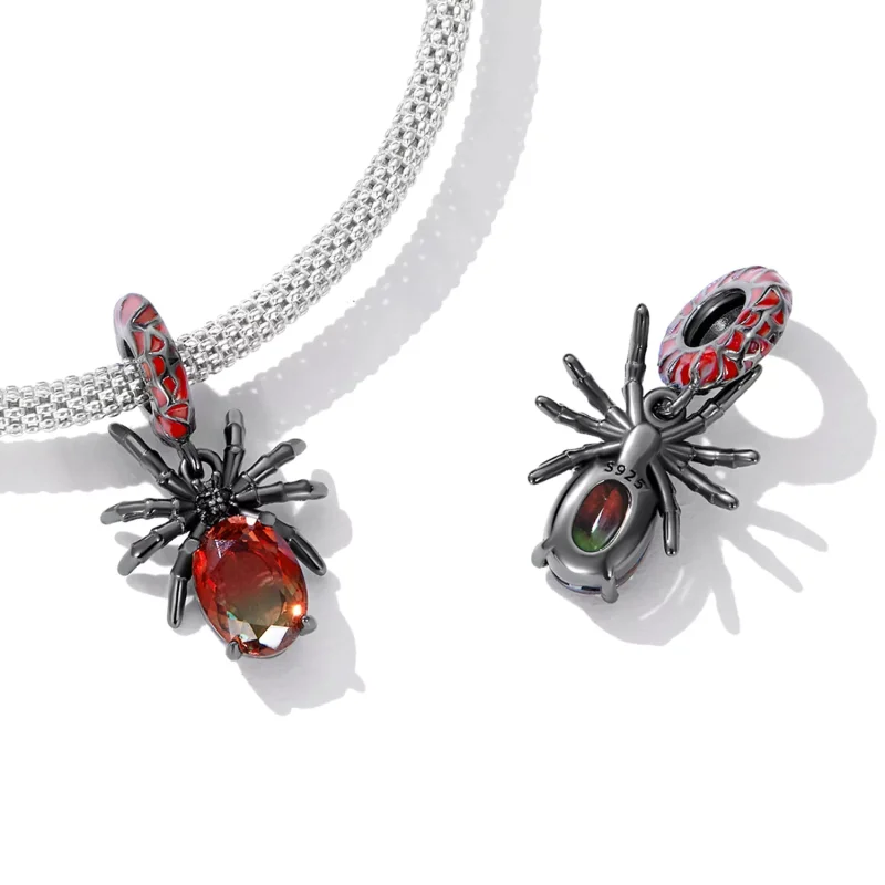 (immagine per) Charm Pendente tipo Pandora Ragno Oscuro - SCC2292 - Visualizza 4