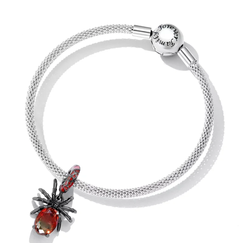 (immagine per) Charm Pendente tipo Pandora Ragno Oscuro - SCC2292 - Visualizza 5