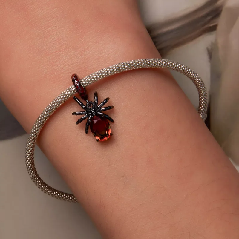 (immagine per) Charm Pendente tipo Pandora Ragno Oscuro - SCC2292 - Visualizza 6