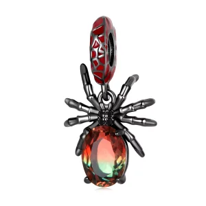 Charm Pendente tipo Pandora Ragno Oscuro - SCC2292 (immagine per) Charm Pendente tipo Pandora Ragno Oscuro - SCC2292
