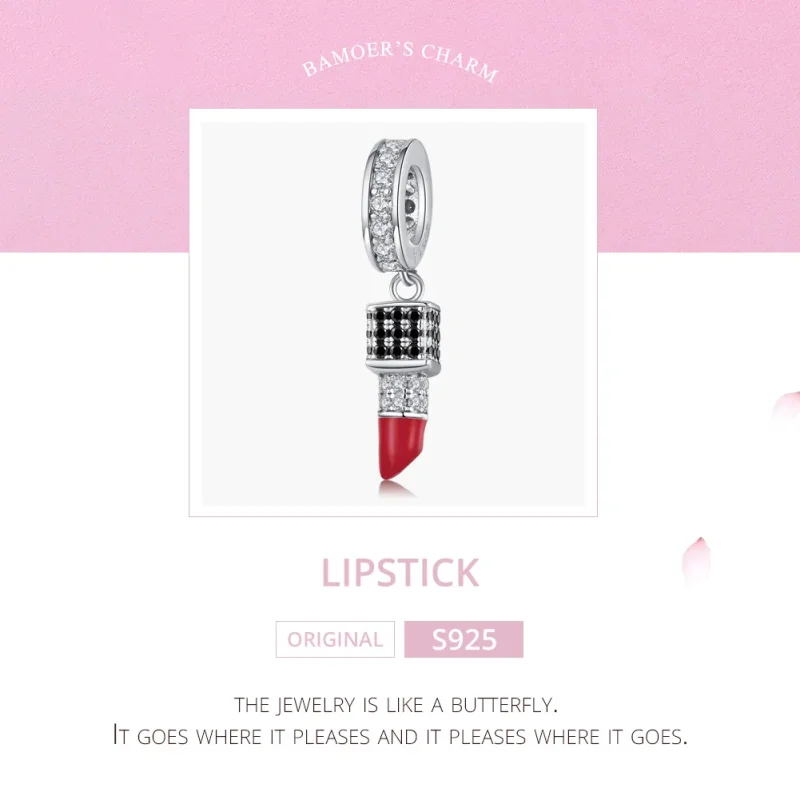 (immagine per) Charm Pendente tipo Pandora Rossetto - SCC1392 - Visualizza 7