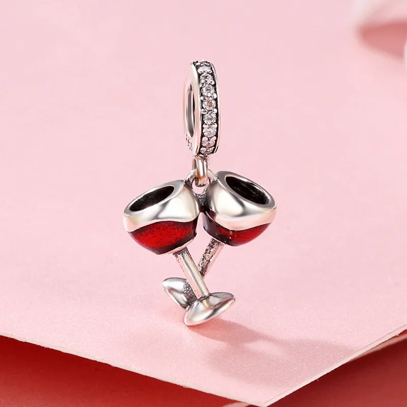 (immagine per) Charm Pendente tipo Pandora Saluti - SCC478 - Visualizza 3