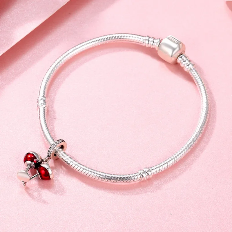 (immagine per) Charm Pendente tipo Pandora Saluti - SCC478 - Visualizza 4