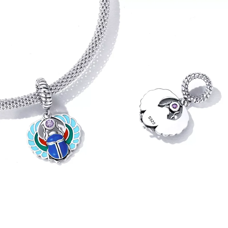 (immagine per) Charm Pendente tipo Pandora Scarabeo - SCC2255 - Visualizza 4