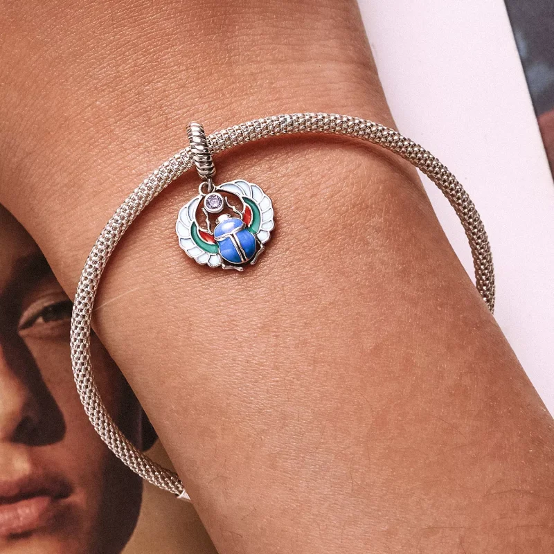 (immagine per) Charm Pendente tipo Pandora Scarabeo - SCC2255 - Visualizza 6