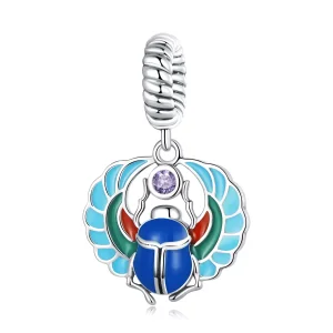 (immagine per) Charm Pendente tipo Pandora Scarabeo - SCC2255