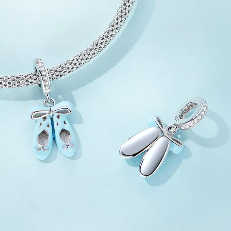 (immagine per) Charm Pendente tipo Pandora Scarpe da ballo - SCC2395 - Visualizza 4