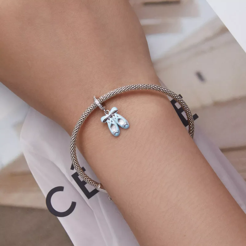 (immagine per) Charm Pendente tipo Pandora Scarpe da ballo - SCC2395 - Visualizza 5