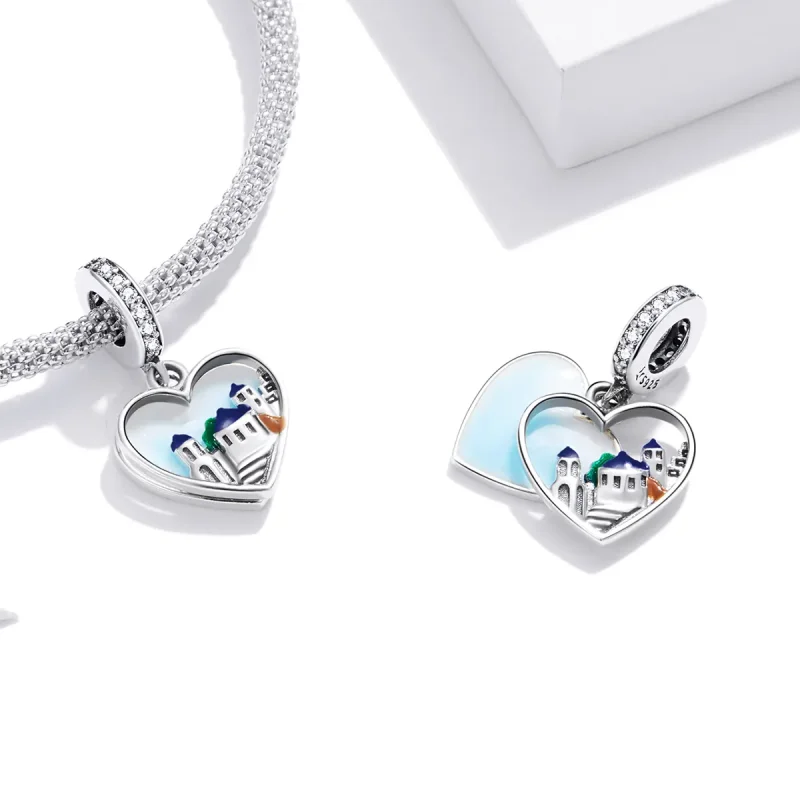 (immagine per) Charm Pendente tipo Pandora Scenario affascinante - SCC1742 - Visualizza 4