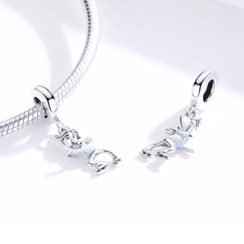 (immagine per) Charm Pendente tipo Pandora Sci del ragazzino - SCC1352 - Visualizza 4