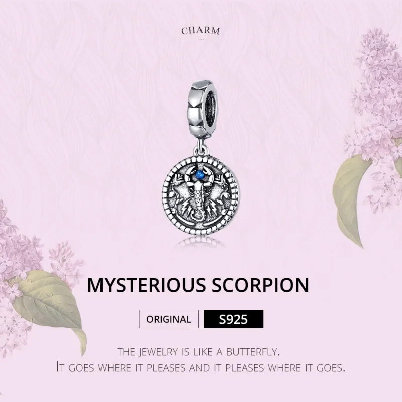 (immagine per) Charm Pendente tipo Pandora Scorpione misterioso - SCC1503 - Visualizza 6