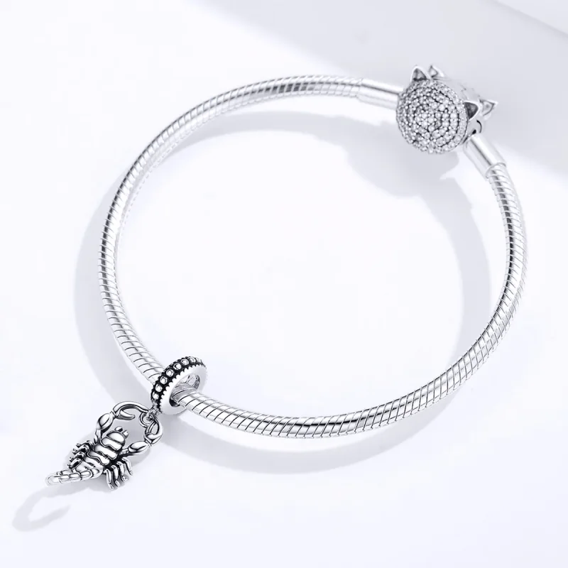 (immagine per) Charm Pendente tipo Pandora Scorpione - SCC1329 - Visualizza 3