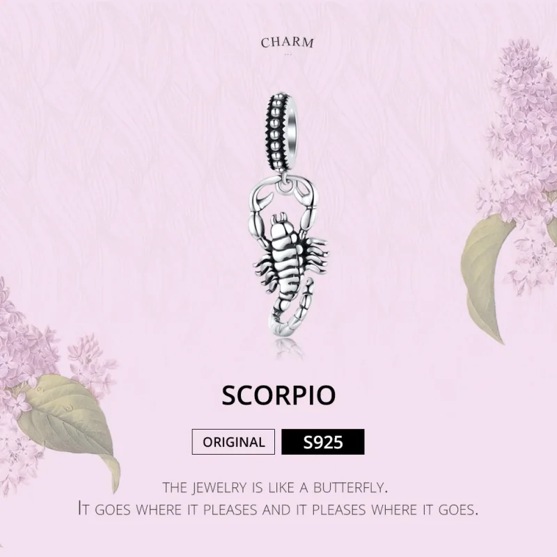 (immagine per) Charm Pendente tipo Pandora Scorpione - SCC1329 - Visualizza 6