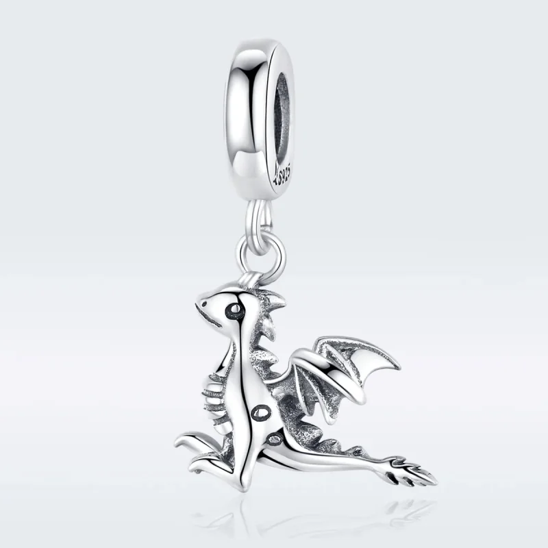 (immagine per) Charm Pendente tipo Pandora Sei un drago magico - SCC1322 - Visualizza 5
