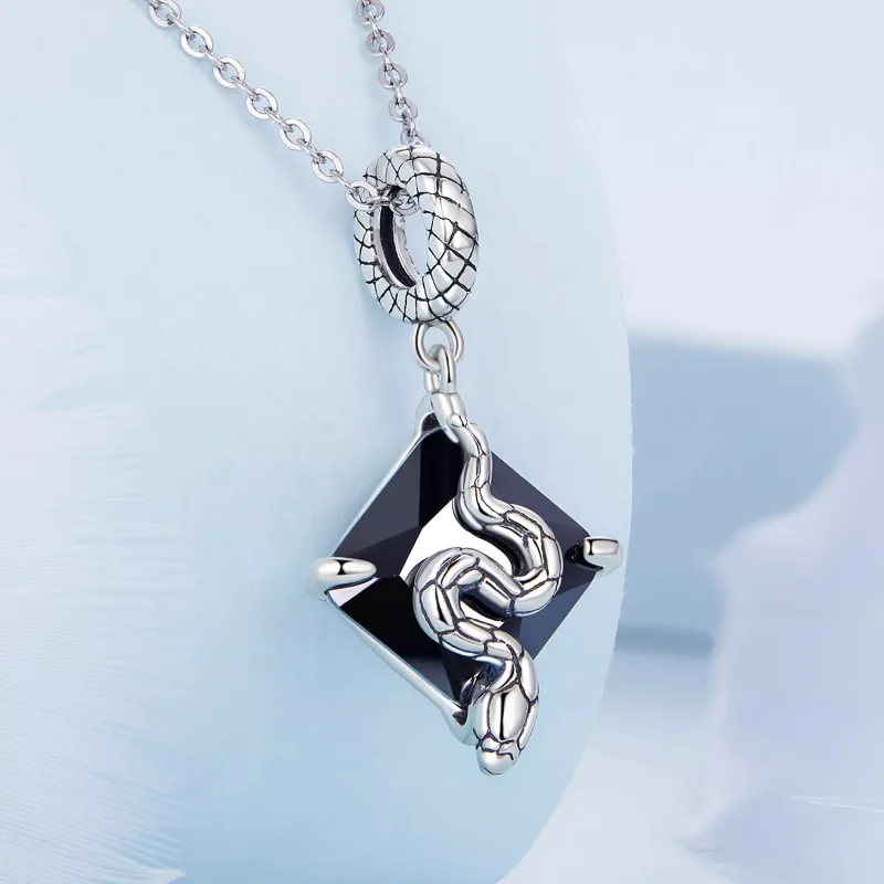 (immagine per) Charm Pendente tipo Pandora Serpente - BSC691 - Visualizza 2