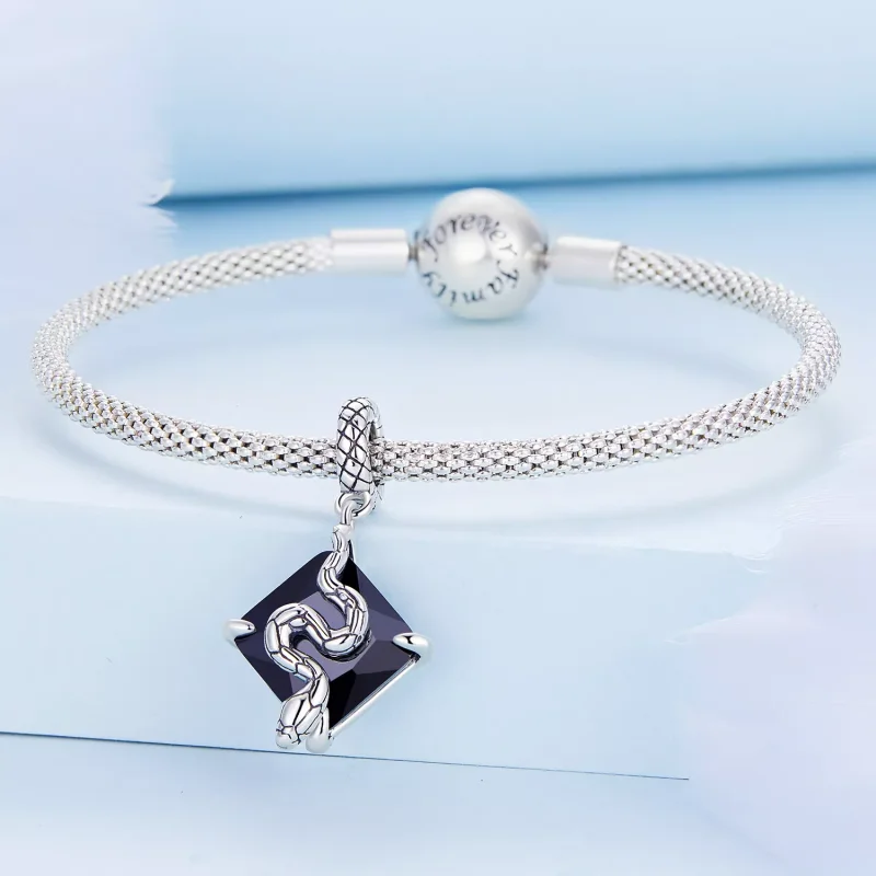 (immagine per) Charm Pendente tipo Pandora Serpente - BSC691 - Visualizza 3