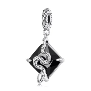 (immagine per) Charm Pendente tipo Pandora Serpente - BSC691