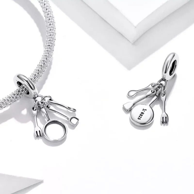 (immagine per) Charm Pendente tipo Pandora Set da cucina - SCC1888 - Visualizza 4